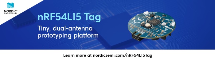 Nordic Semiconductor nRF54L15 Tag